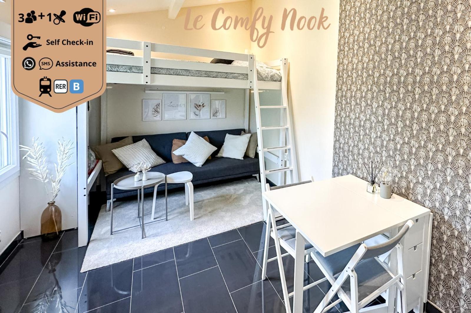 Le Comfy Nook - Tiny House Paris Cdg Disneyland Villeparisis Ngoại thất bức ảnh